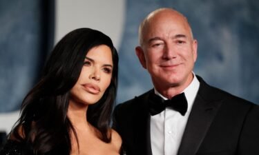 Lauren Sánchez and Jeff Bezos are seen here at the 2023 Vanity Fair Oscar party in Beverly Hills in March. Bezos and Sánchez are engaged
