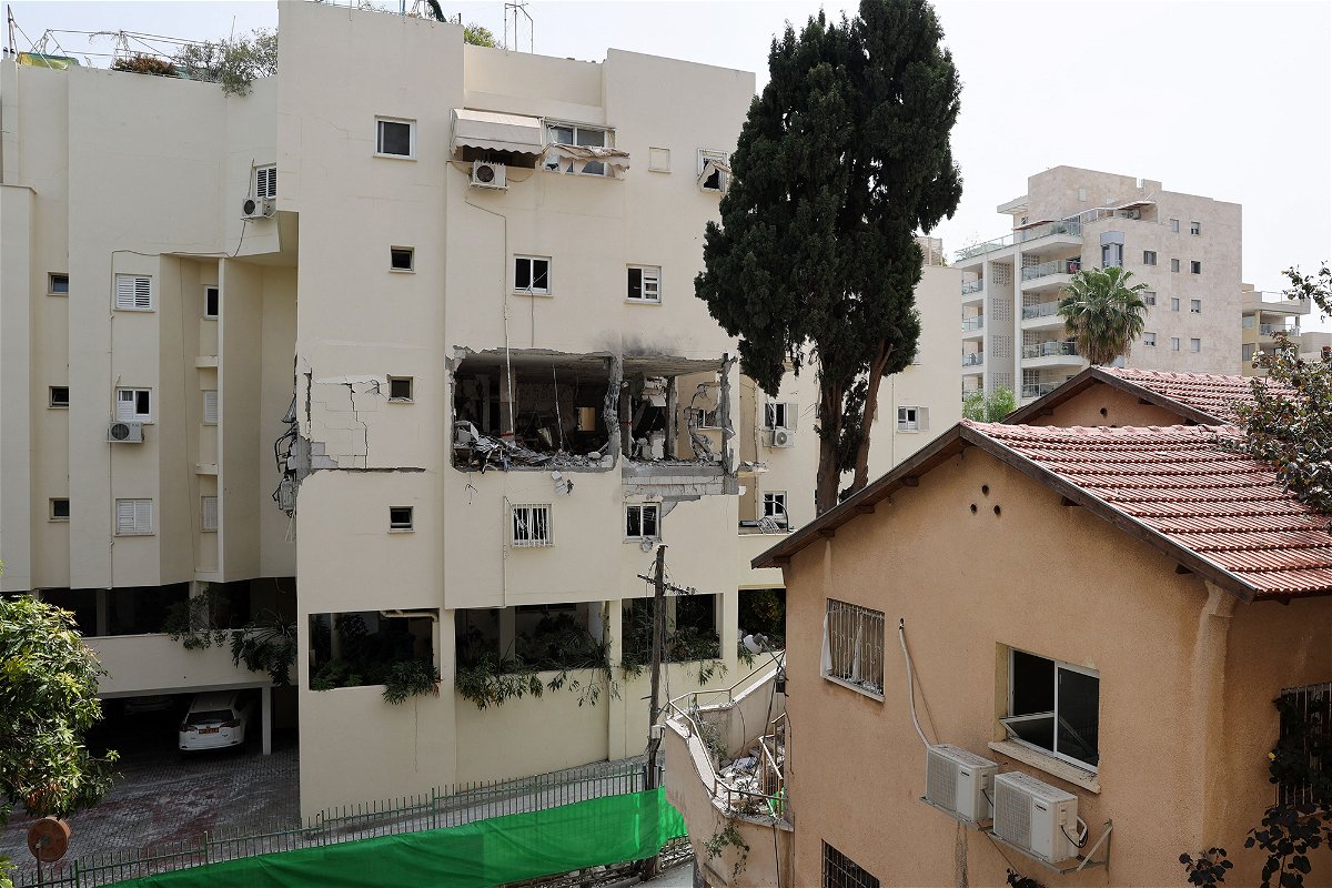 <i>Jack Guez/AFP/Getty Images</i><br/>A building in the central Israeli city of Rehovot