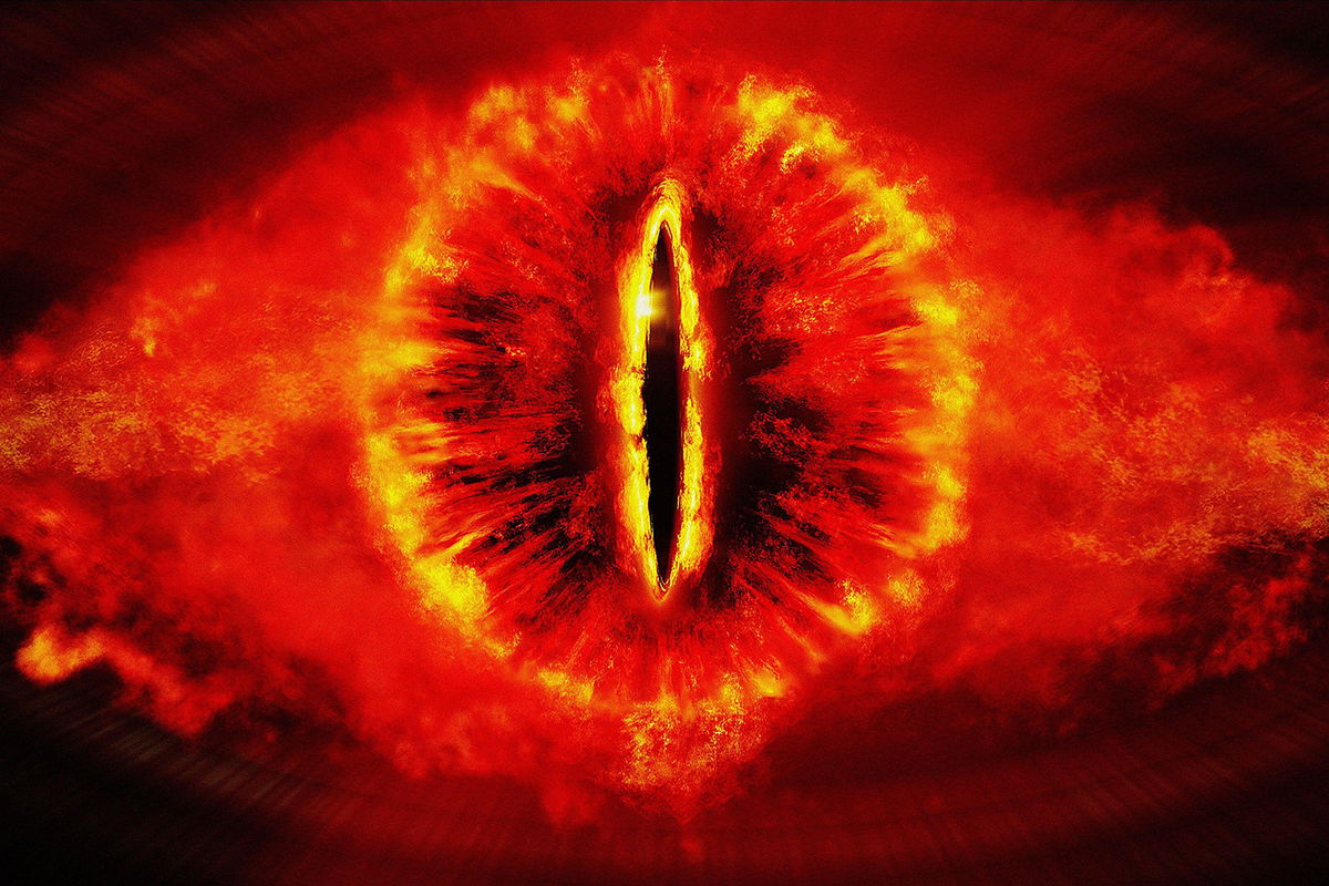 <i>Maximum Film/Alamy Stock Photo</i><br/>The Eye of Sauron glows in the 2001 film 