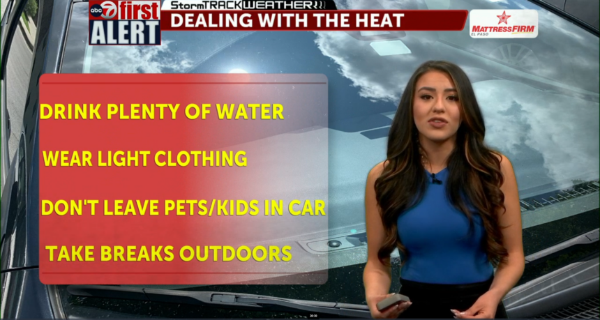 ABC-7 First Alert: Another Scorching Day In The Borderland For Your ...