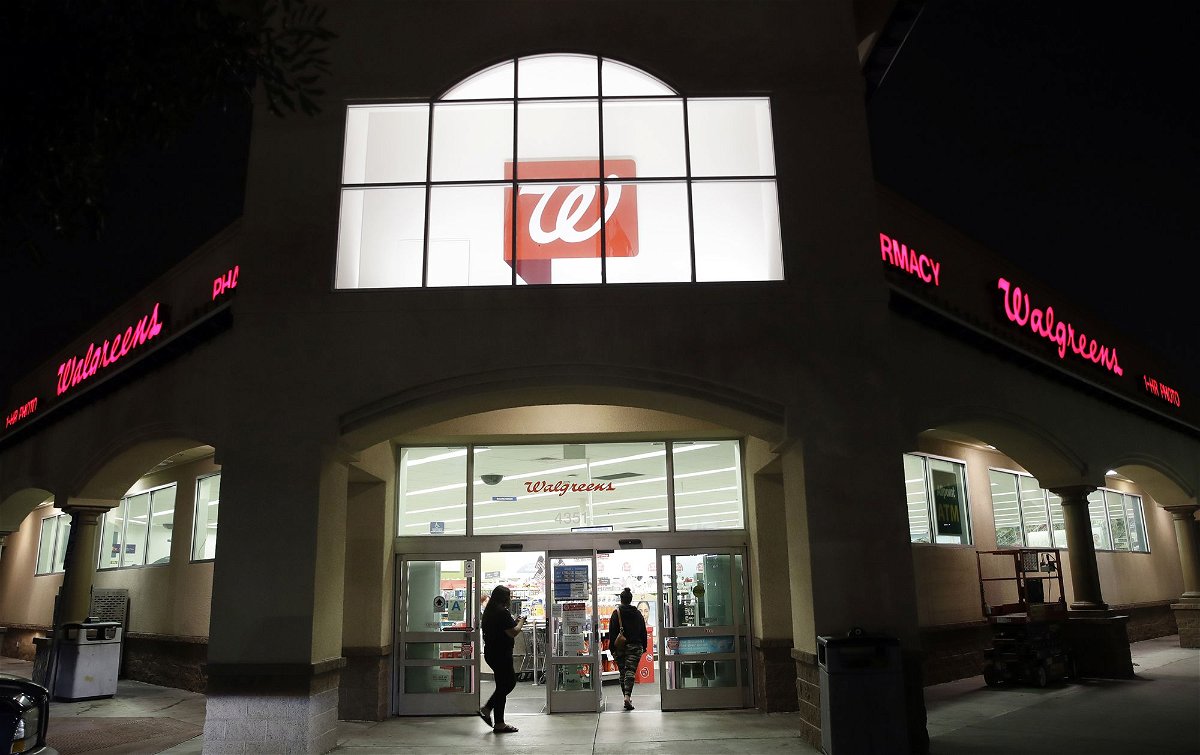 Shoppers enter a Walgreens store in Los Angeles on June 24, 2019.