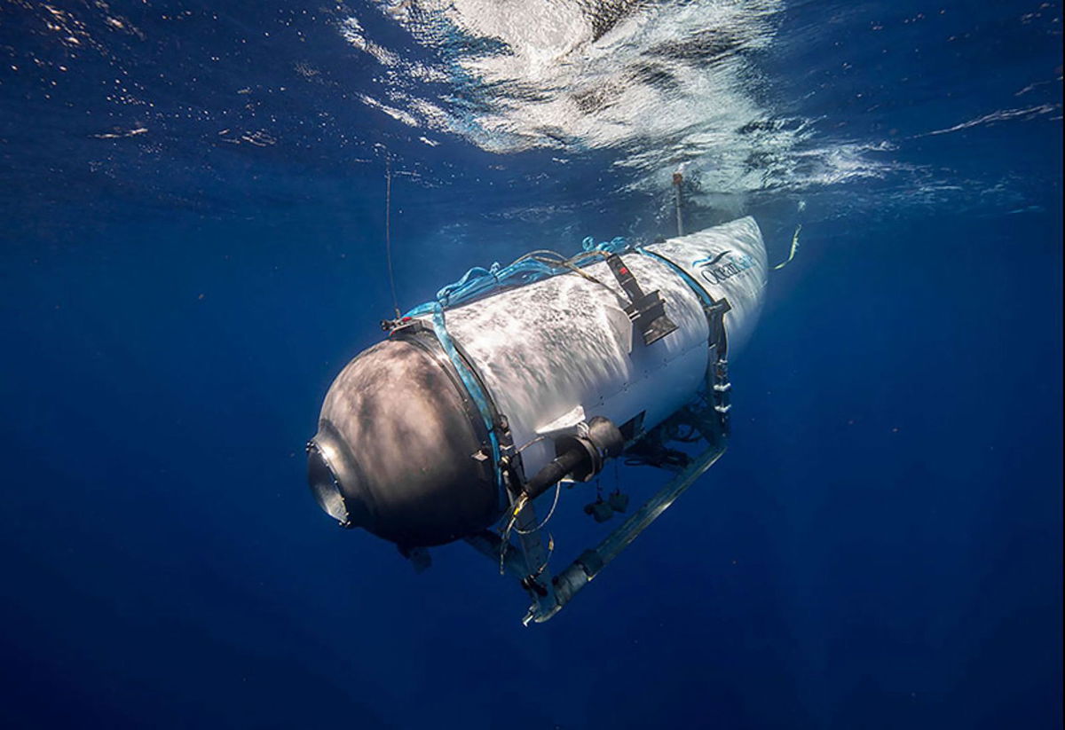 <i>OceanGate/AFP/Getty Images/File</i><br/>This undated image courtesy of OceanGate Expeditions