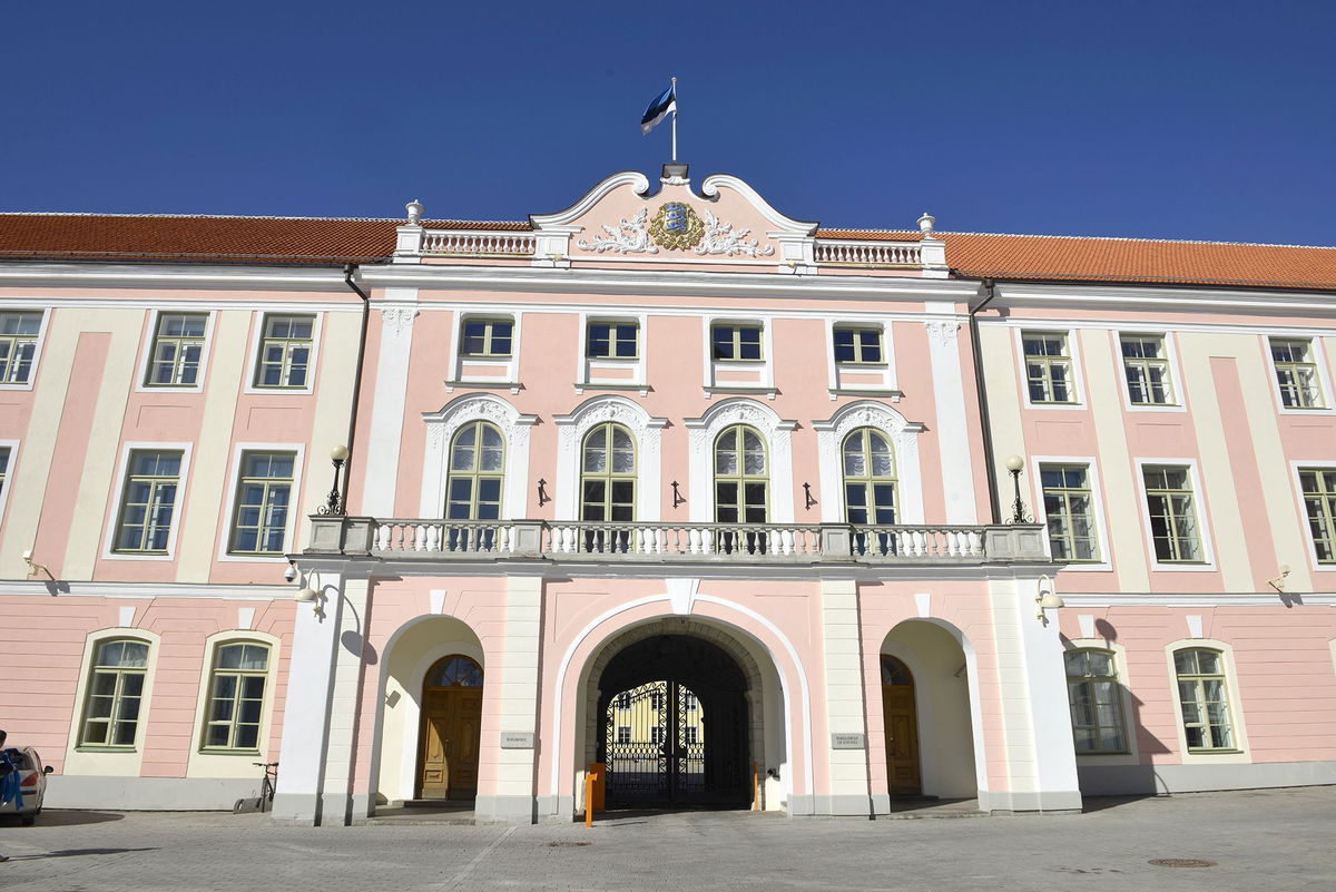 <i>Geoff Moore/Shutterstock</i><br/>The Parliament building in Tallinn