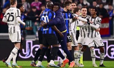 Romelu Lukaku was racially abused when Inter Milan played against Juventus in April.