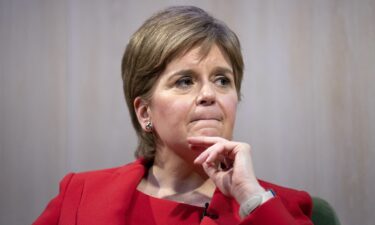 First Minister Nicola Sturgeon answers questions from the floor after delivering a speech to the RSA Fellowship in her final public event as Scottish First Minister