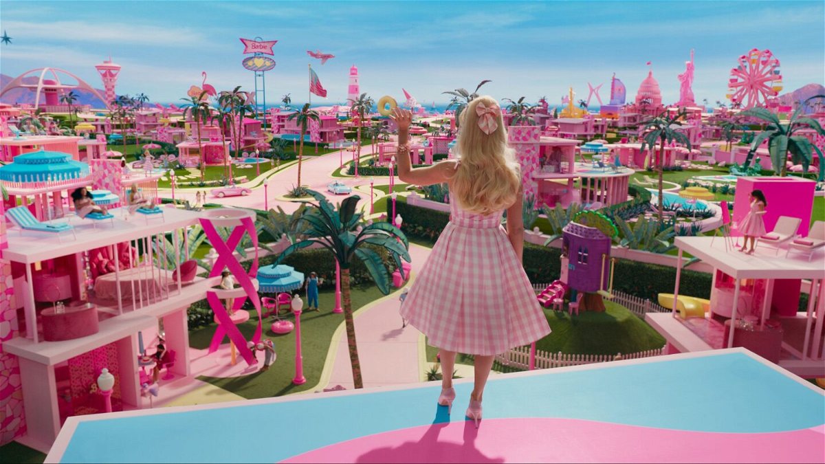 	The upcoming “Barbie” movie required so much pink paint that it led to a global shortage, according to its production designer.