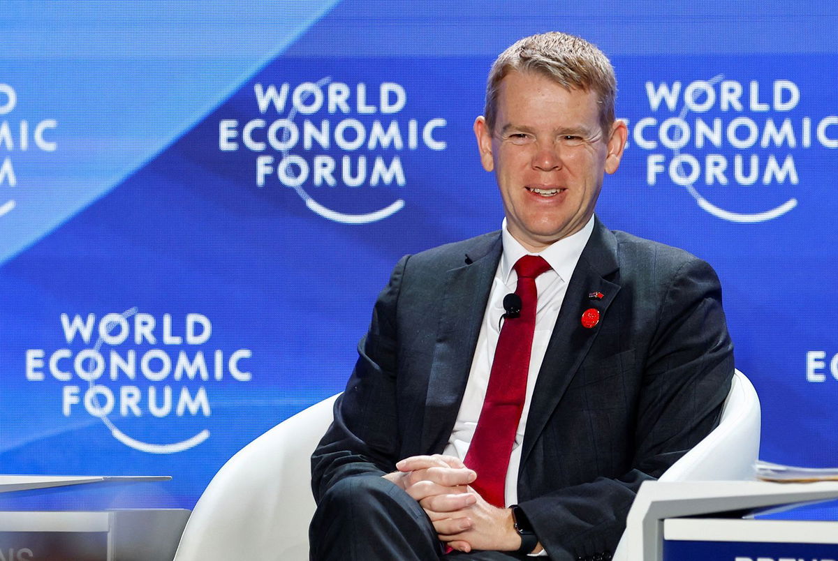 <i>Tingshu Wang/Reuters</i><br/>New Zealand’s Prime Minister Chris Hipkins