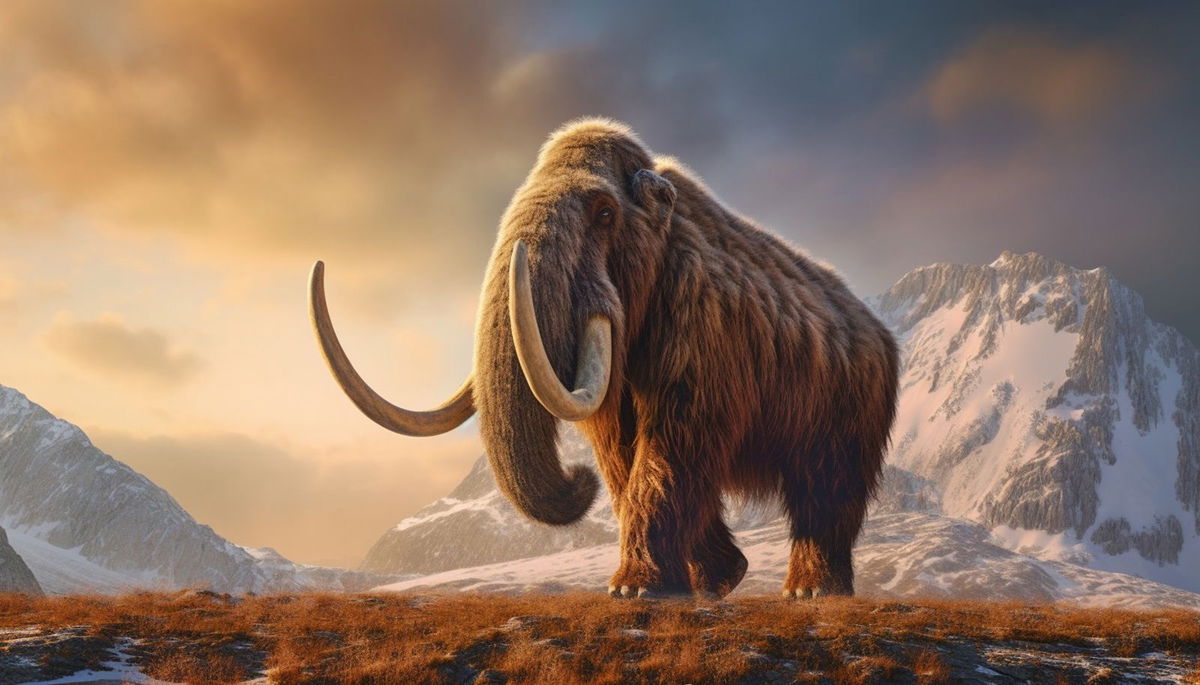 <i>Courtesy Colossal</i><br/>A rendering of a woolly mammoth. Biotech company Colossal wants to revive the mammoth by creating a hybrid combining its DNA with that of Asian elephants.