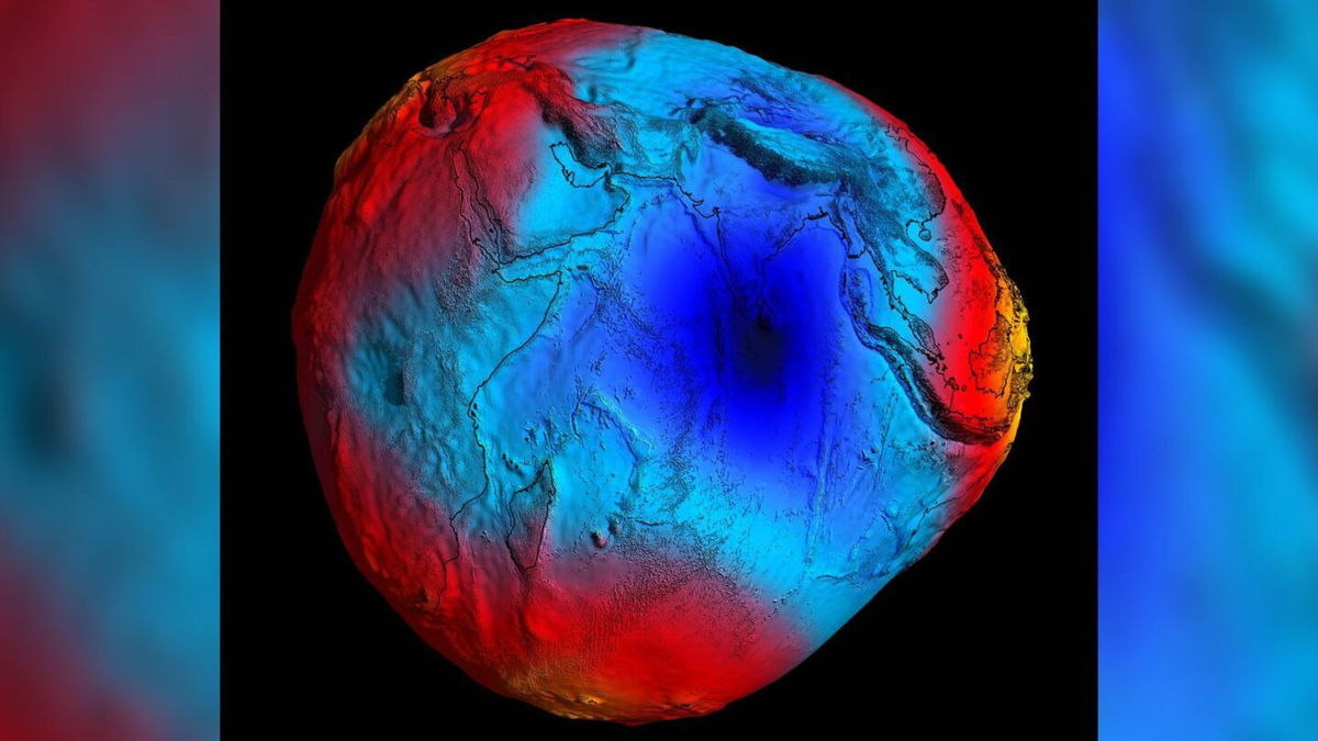 <i>ESA/HPF/DLR</i><br/>The sea level dips by over 328 feet (100 meters) in a 