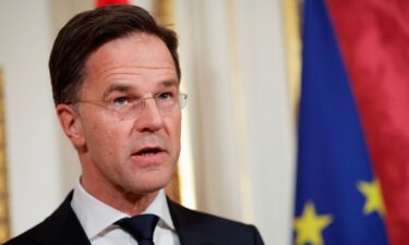 Dutch Prime Minister Mark Rutte