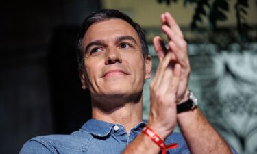 Spanish Prime Minister Pedro Sanchez came in second place in the July 23 election.