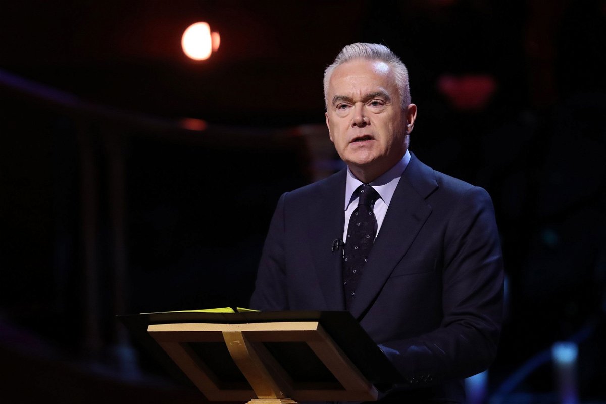 <i>Chris Jackson/Getty Images</i><br/>Longtime BBC news anchor Huw Edwards is pictured. Edwards was named by his wife on Wednesday as the BBC presenter who was suspended following allegations over payments for sexually explicit images