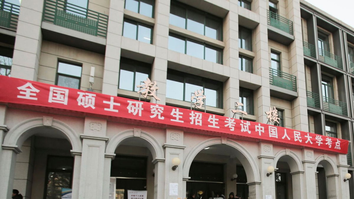 <i>Shen Bohan/dpa/picture alliance/SIPA/FILE</i><br/>Renmin University in Beijing