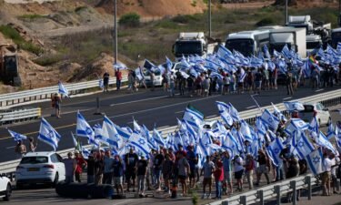 Demonstrators took to the streets in Israel for what they are calling a day of “disruption and resistance” against the government’s moves to overhaul the country’s judicial system.