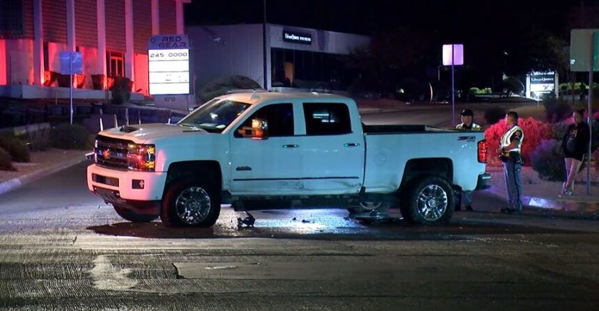 One Person Is In The Hospital After A Two-vehicle Crash In East El Paso ...