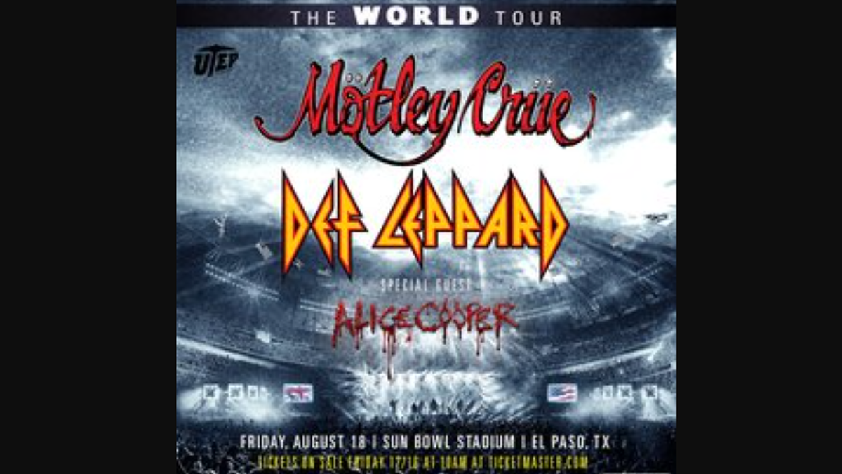 Mötley Crüe, Def Leppard performing in El Paso this Friday KVIA