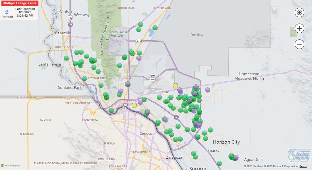 Internet outage el paso