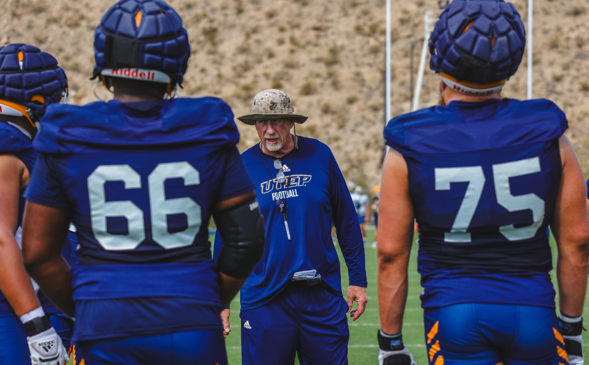 2023 UTEP Football Camp Report: Offensive Line - KVIA