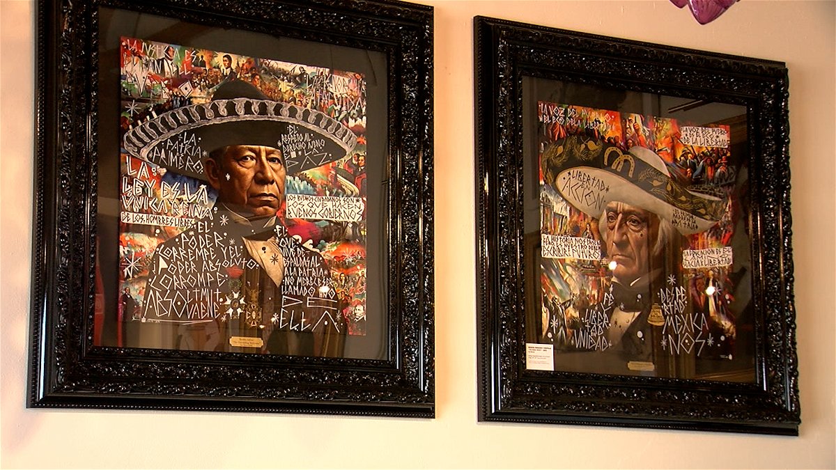 Artista de El Paso rinde homenaje a la independencia mexicana con la exposición “¡Viva México!”