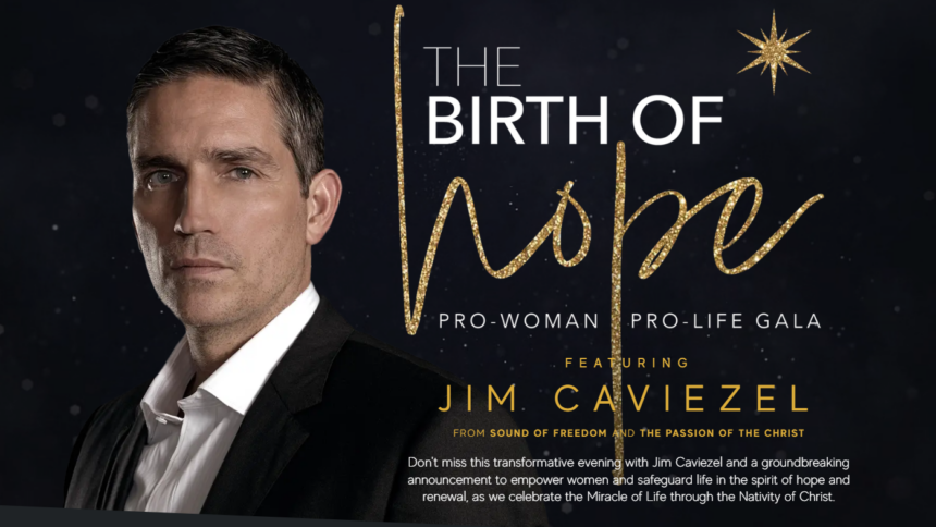 Actor Jim Caviezel headlining El Paso anti-abortion gala - KVIA