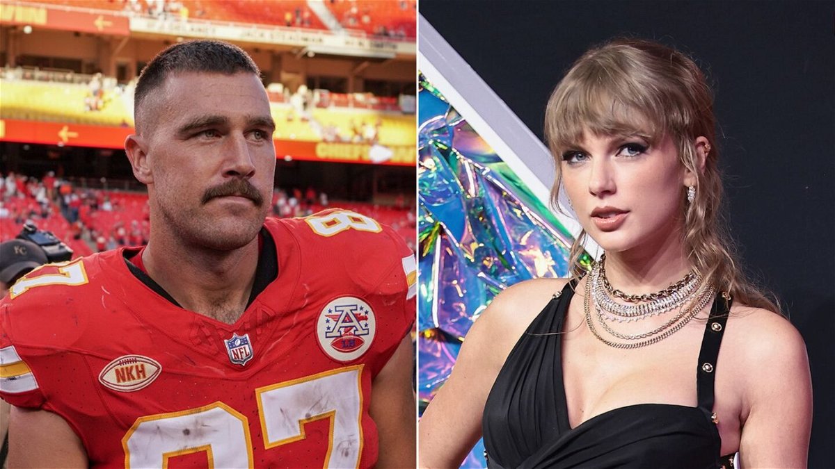 Travis Kelce said the ball was in Taylor Swift’s court after he made a play for her, and the singer appears to have caught his pass.