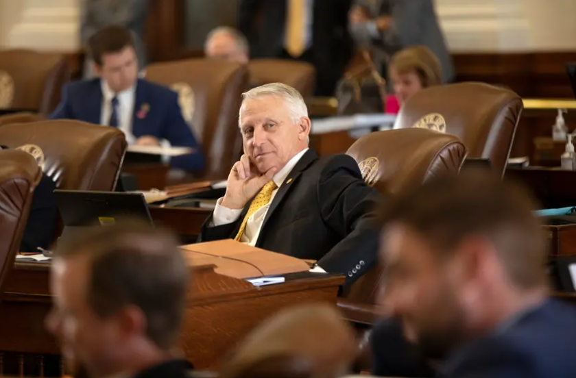 State Rep. Gary VanDeaver, R-New Boston, on the House floor on May 7, 2021.