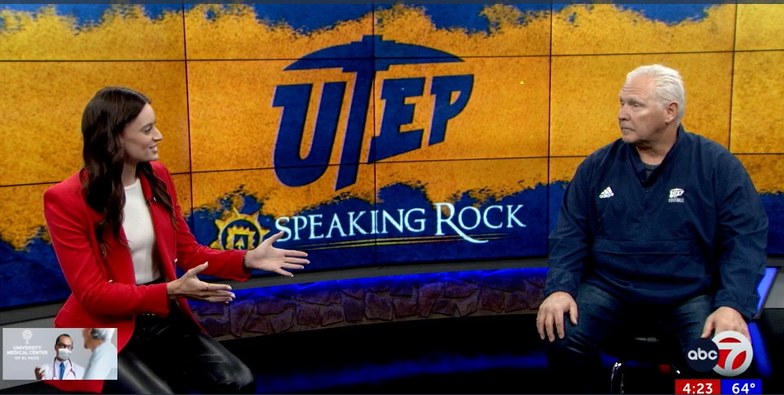 One-on-one With UTEP's Dana Dimel; Miners Prepare For Final Road Game ...