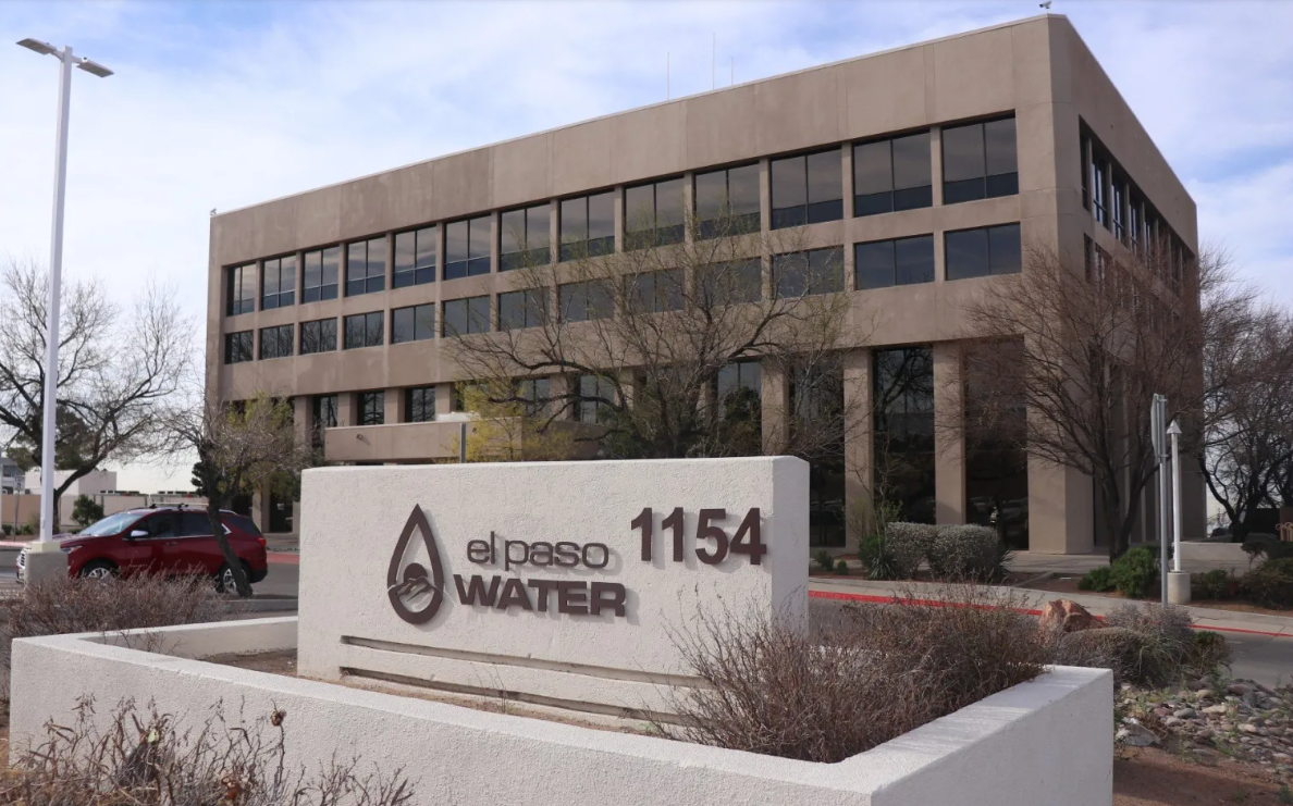 The El Paso Water headquarters on Hawkins Drive.