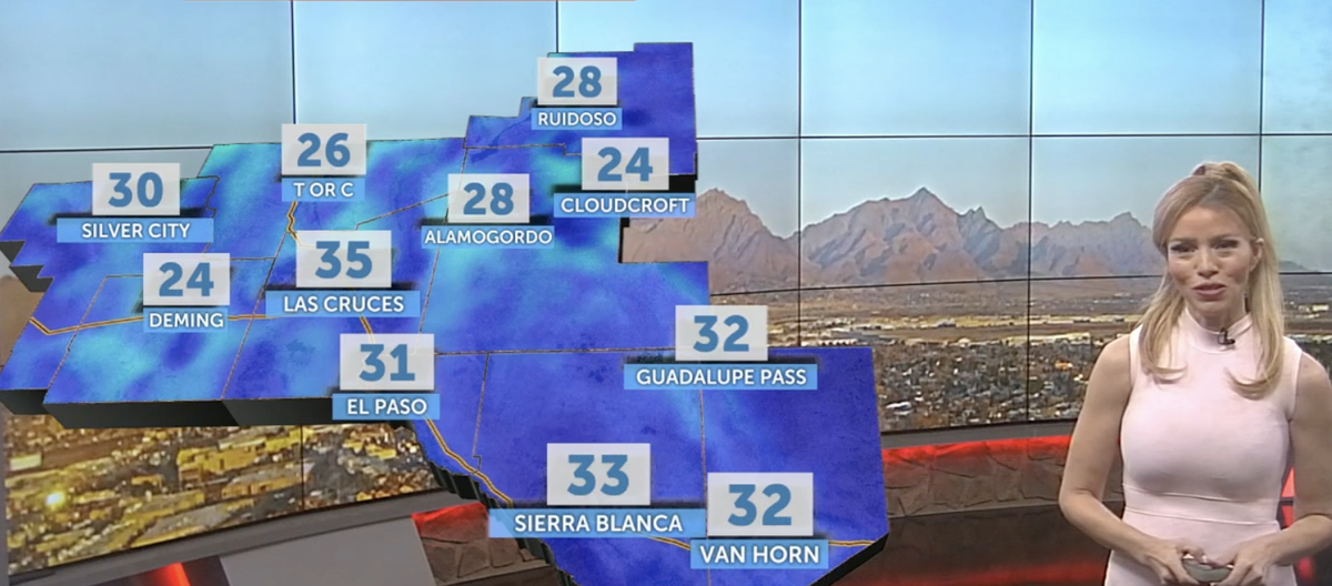 Abc 7 First Alert Chilly Start To The Week Ahead With A Glimpse Of