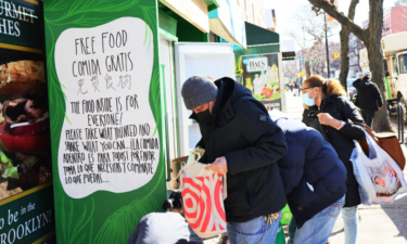 Community fridges don't just fight hunger. They're also a climate solution.