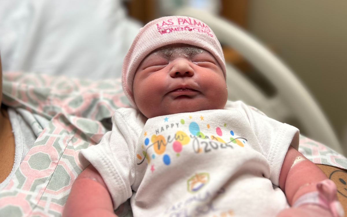 Meet Penelope, the first El Paso baby born in 2024 KVIA