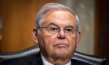 Sen. Bob Menendez looks on during a Senate Foreign Relations Committee confirmation hearing on Capitol Hill