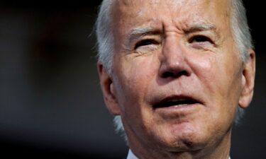 President Joe Biden delivers remarks in Las Vegas on December 8.