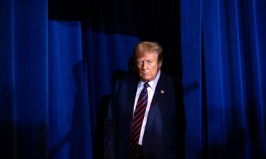 Former President Donald Trump takes the stage after defeating Nikki Haley in the New Hampshire primary election during his watch party in Nashua