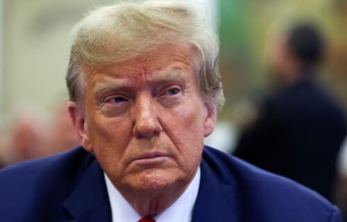 Donald Trump has less than 30 days to post the money. The former president is seen here attending the closing arguments in the Trump Organization civil fraud trial in New York.