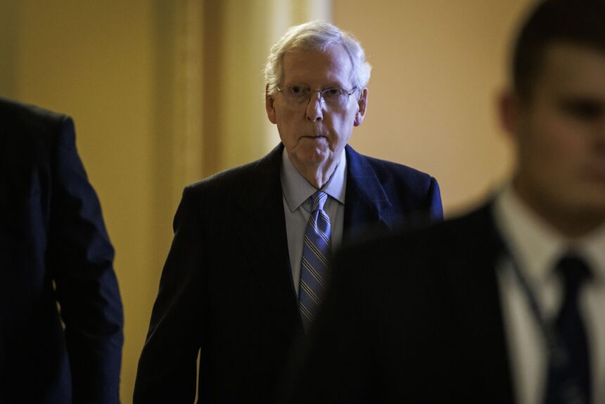 Mitch McConnell To Step Down From GOP Leadership Position In The Senate ...