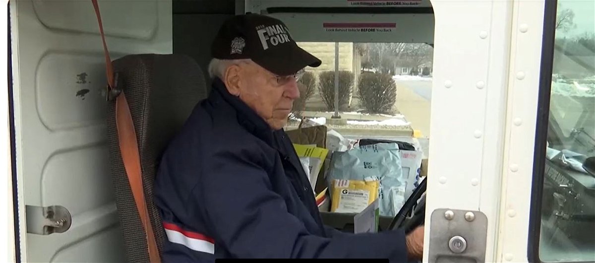 90-year-old mail carrier