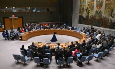 The United Nations Security Council meets at the UN headquarters in New York on Monday