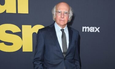 Larry David arrives at the Los Angeles premiere of Season 12 of 'Curb Your Enthusiasm' in January.