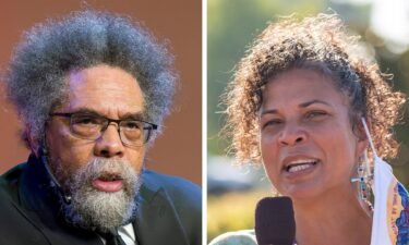 Independent presidential candidate Cornel West and his running mate