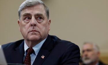 Former Chairman of the Joint Chiefs of Staff Gen. Mark Milley speaks during a hearing with the House Foreign Affairs Committee in the Rayburn House Office Building on March 19