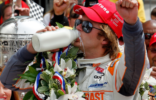 Why Indianapolis 500 winners drink milk and the history of other race-day traditions