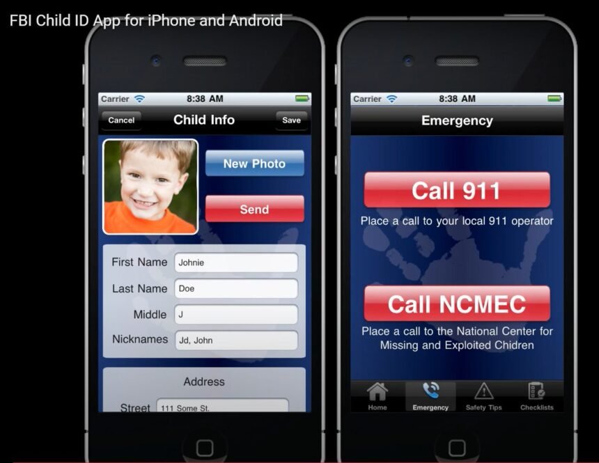 Child ID App apple and andriod