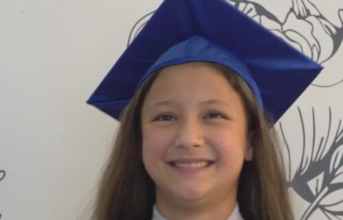 Athena Elling will the 11-year-old be the youngest to graduate from Irvine Valley College.
