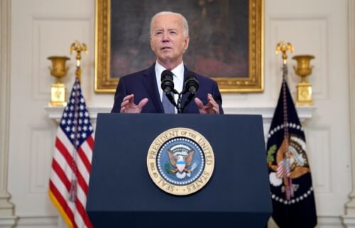 President Joe Biden delivers remarks on the verdict in former President Donald Trump's hush money trial and on the Middle East