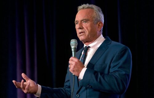 Independent presidential candidate Robert F. Kennedy Jr. speaks at the Libertarian National Convention in Washington
