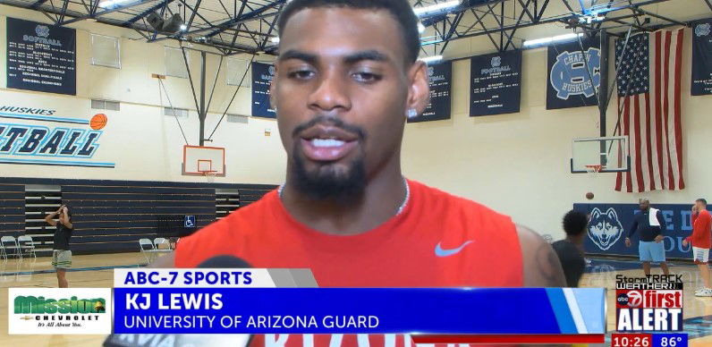 El Paso KJ Lewis holds Youth Basketball camp – KVIA