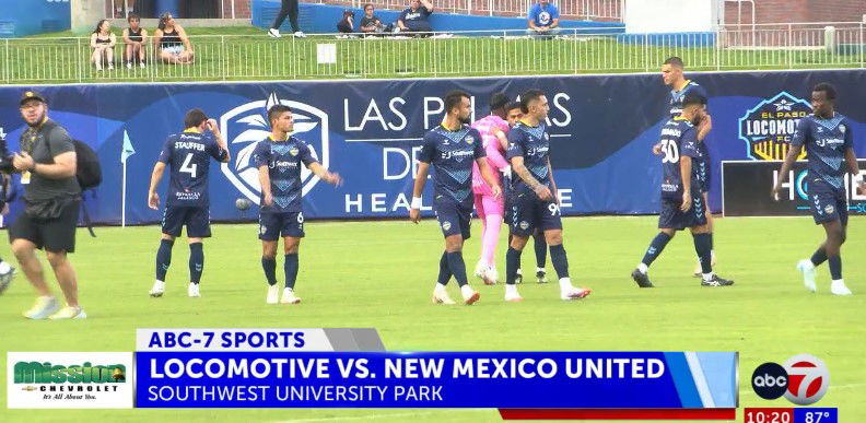 El Paso Locomotive FC Fall 2-1 to New Mexico United – KVIA