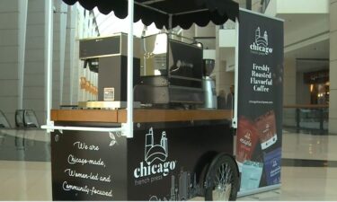 The Chicago French Press coffee cart will be standing by with coffee for anyone needing a pick-me-up at the DNC.