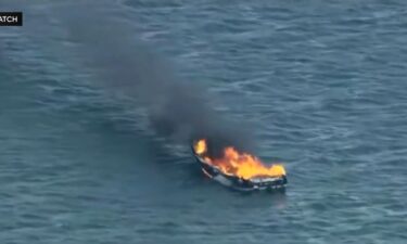 A woman is being hailed as a hero for springing into action to save two men after a boat explosion on Lake Michigan near Waukegan Harbor.